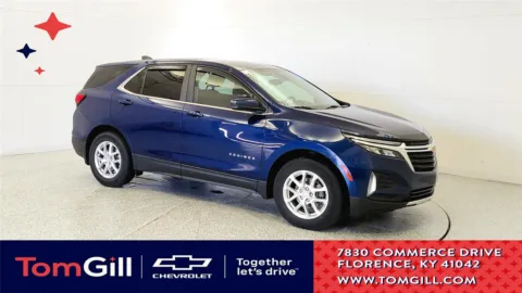 Blue 2022 Chevrolet Equinox LT for sale in Florence, KY