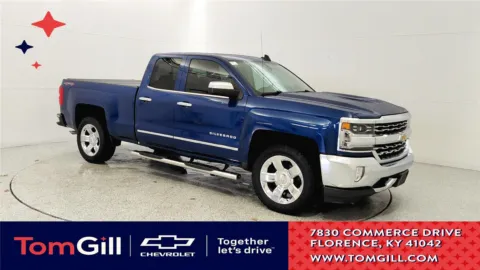 Blue 2017 Chevrolet Silverado 1500 LTZ for sale in Florence, KY