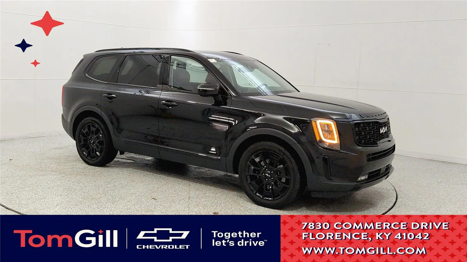 Black 2022 Kia Telluride SX for sale in Florence, KY