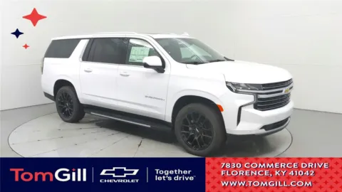 White 2022 Chevrolet Suburban LT for sale in Florence, KY