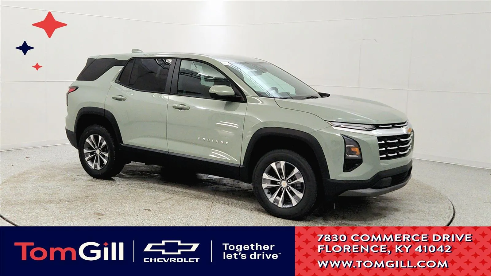 Green 2026 Chevrolet Equinox FWD LT for sale in Florence, KY