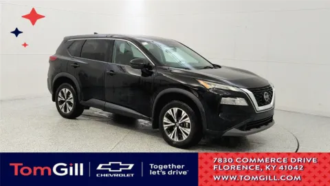 Black 2021 Nissan Rogue SV for sale in Florence, KY
