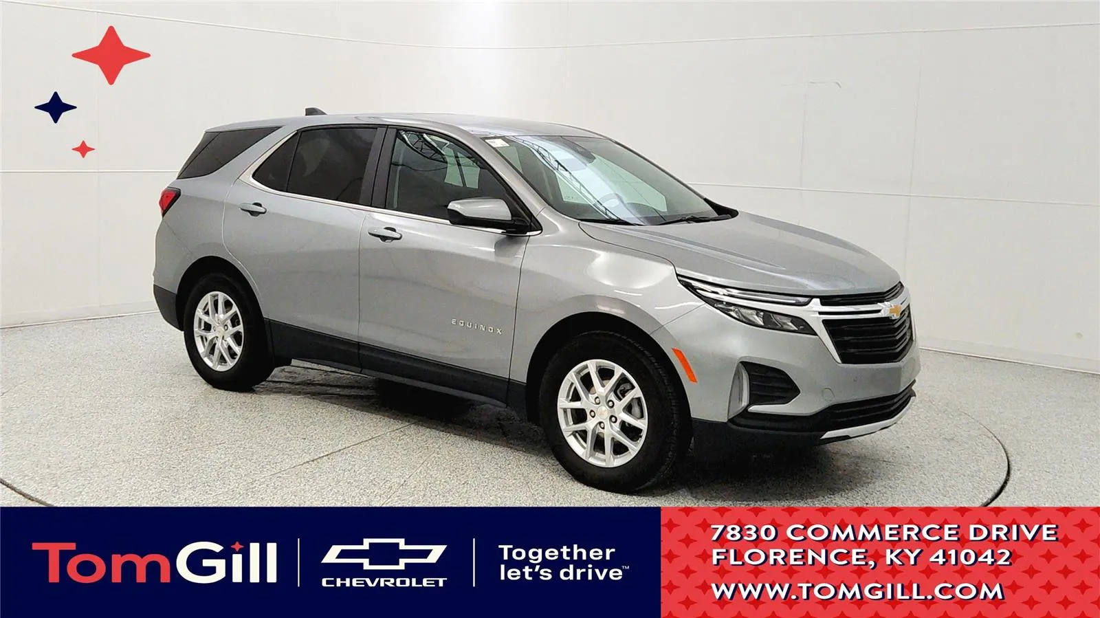 Gray 2024 Chevrolet Equinox LT for sale in Florence, KY