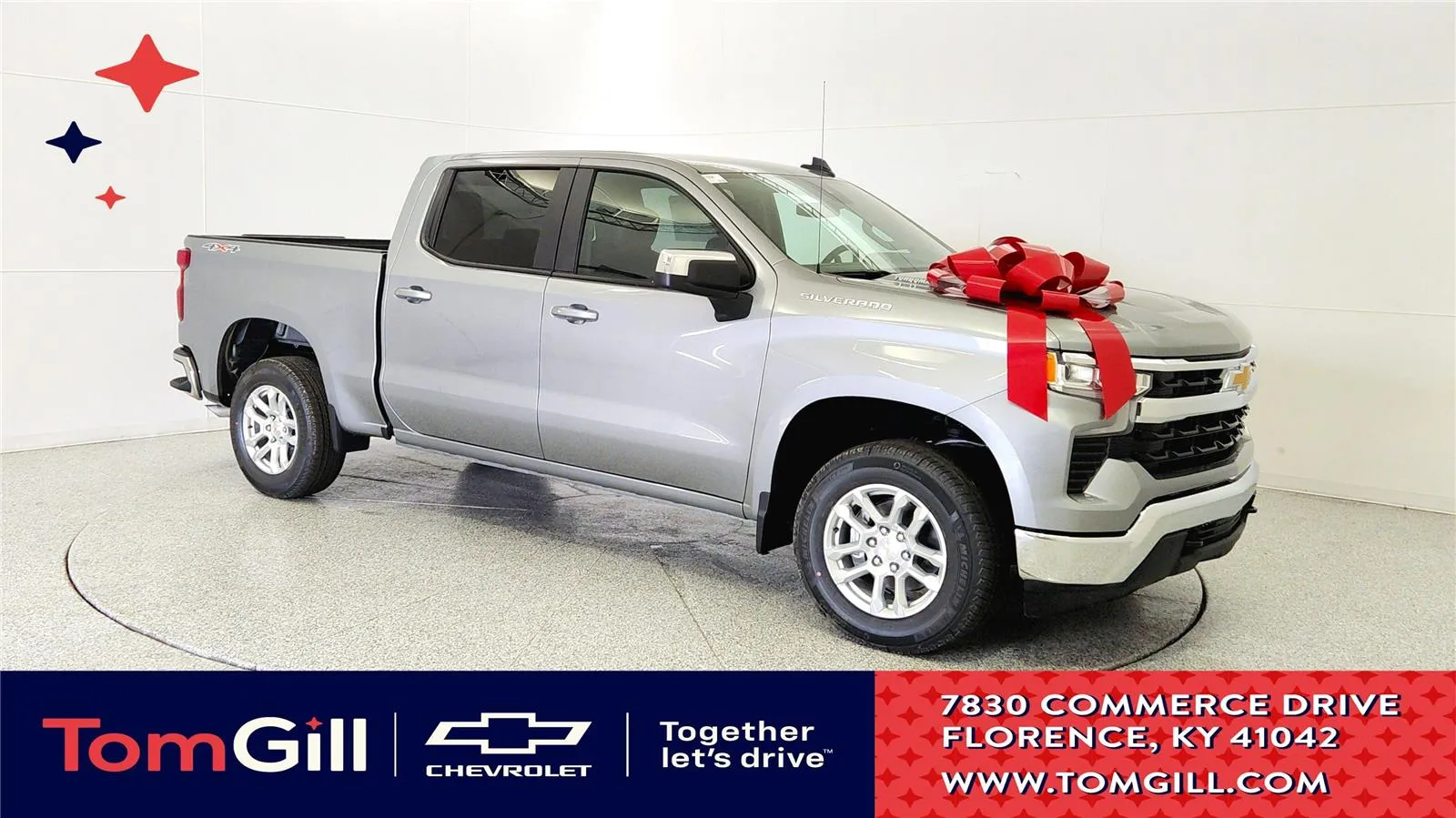 Gray 2026 Chevrolet Silverado 1500 LT for sale in Florence, KY