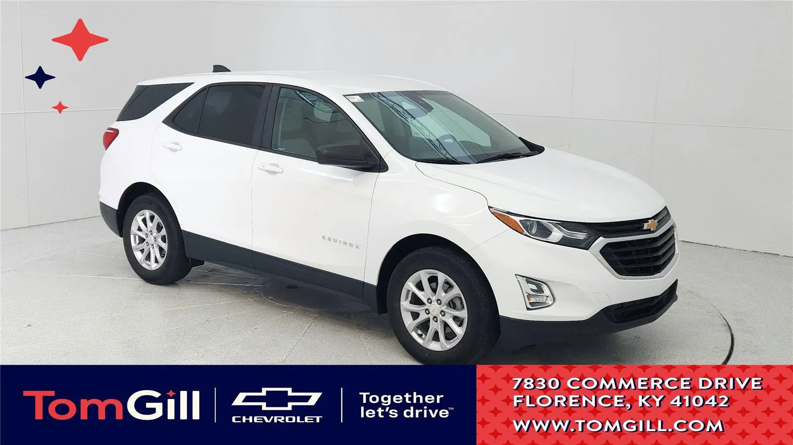 White 2020 Chevrolet Equinox LS for sale in Florence, KY