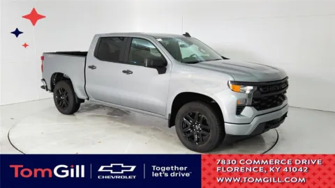 Blue 2024 Chevrolet Silverado 1500 Custom for sale in Florence, KY