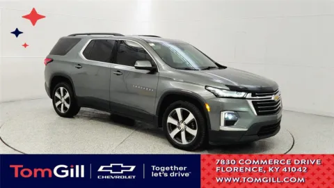 Silver 2023 Chevrolet Traverse LT Leather for sale in Florence, KY