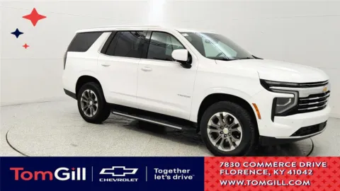 White 2025 Chevrolet Tahoe LT for sale in Florence, KY