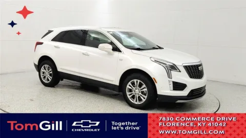 White 2020 Cadillac XT5 Premium Luxury FWD for sale in Florence, KY