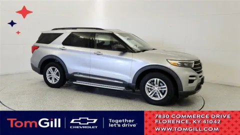 Silver 2022 Ford Explorer XLT for sale in Florence, KY