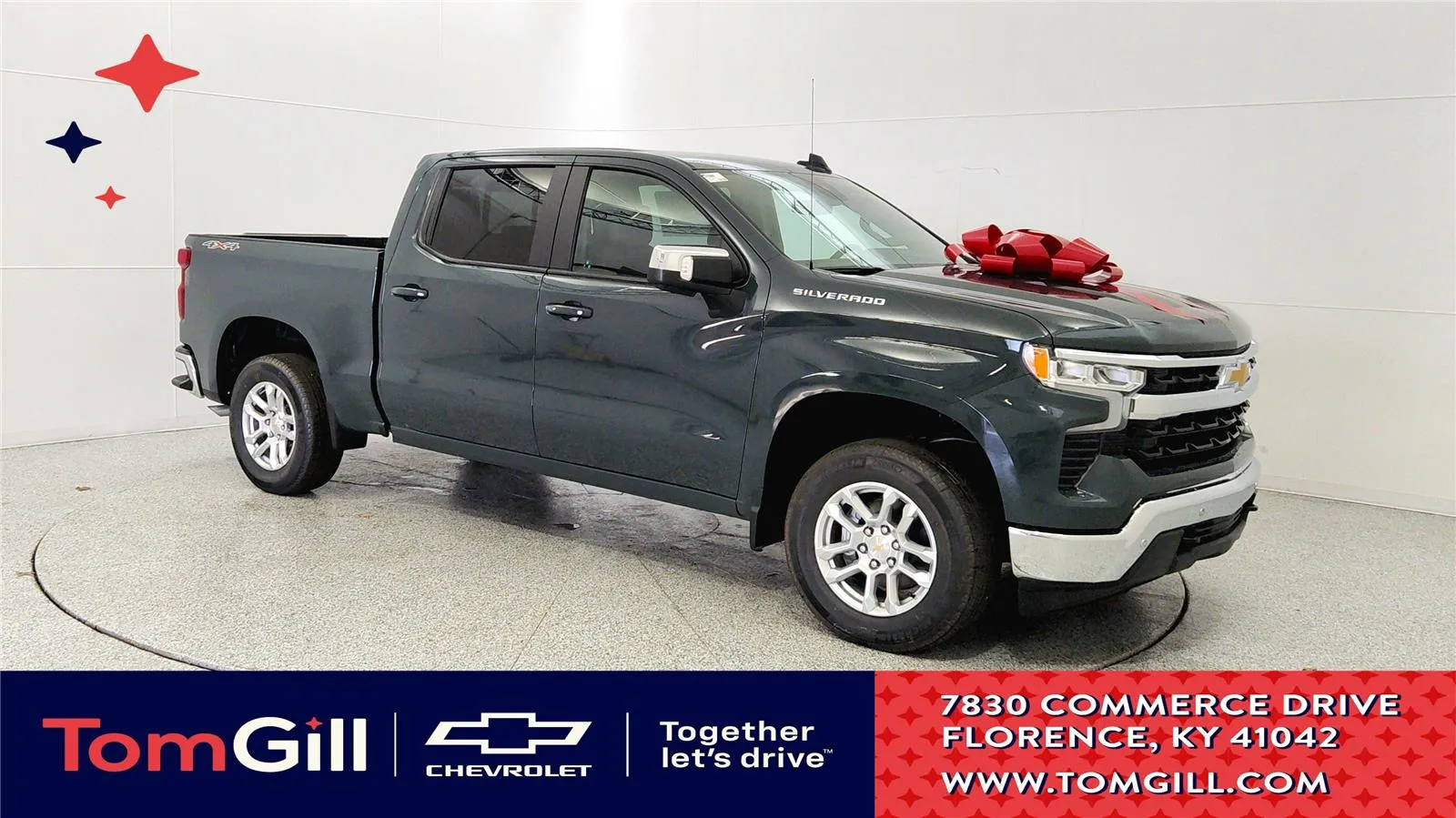 Gray 2026 Chevrolet Silverado 1500 LT for sale in Florence, KY