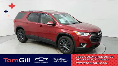 Red 2020 Chevrolet Traverse RS for sale in Florence, KY