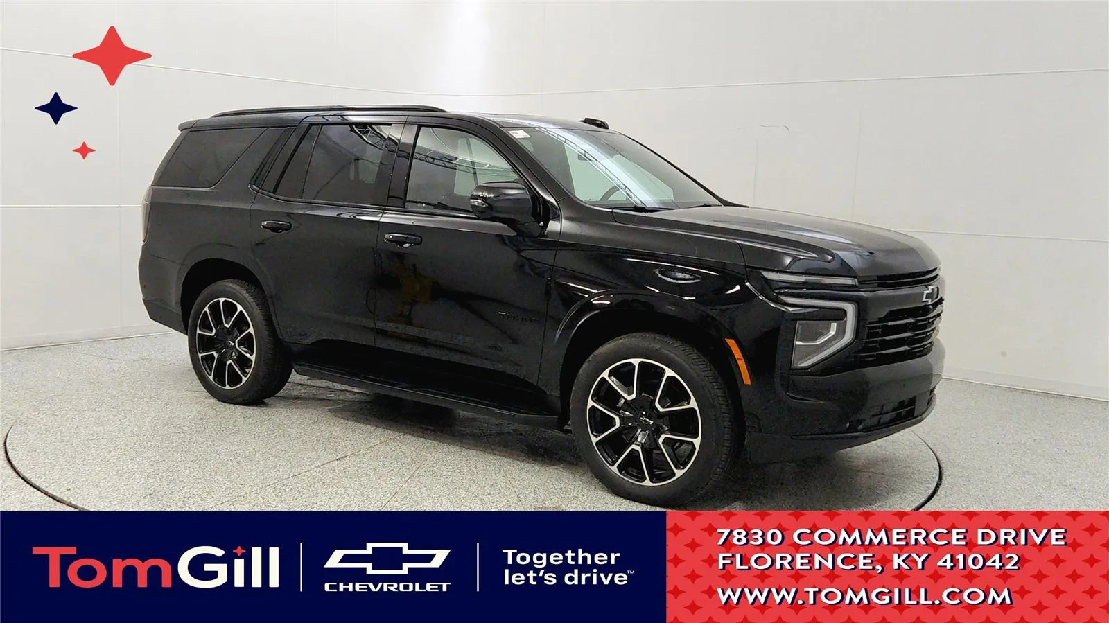 Black 2025 Chevrolet Tahoe RST for sale in Florence, KY