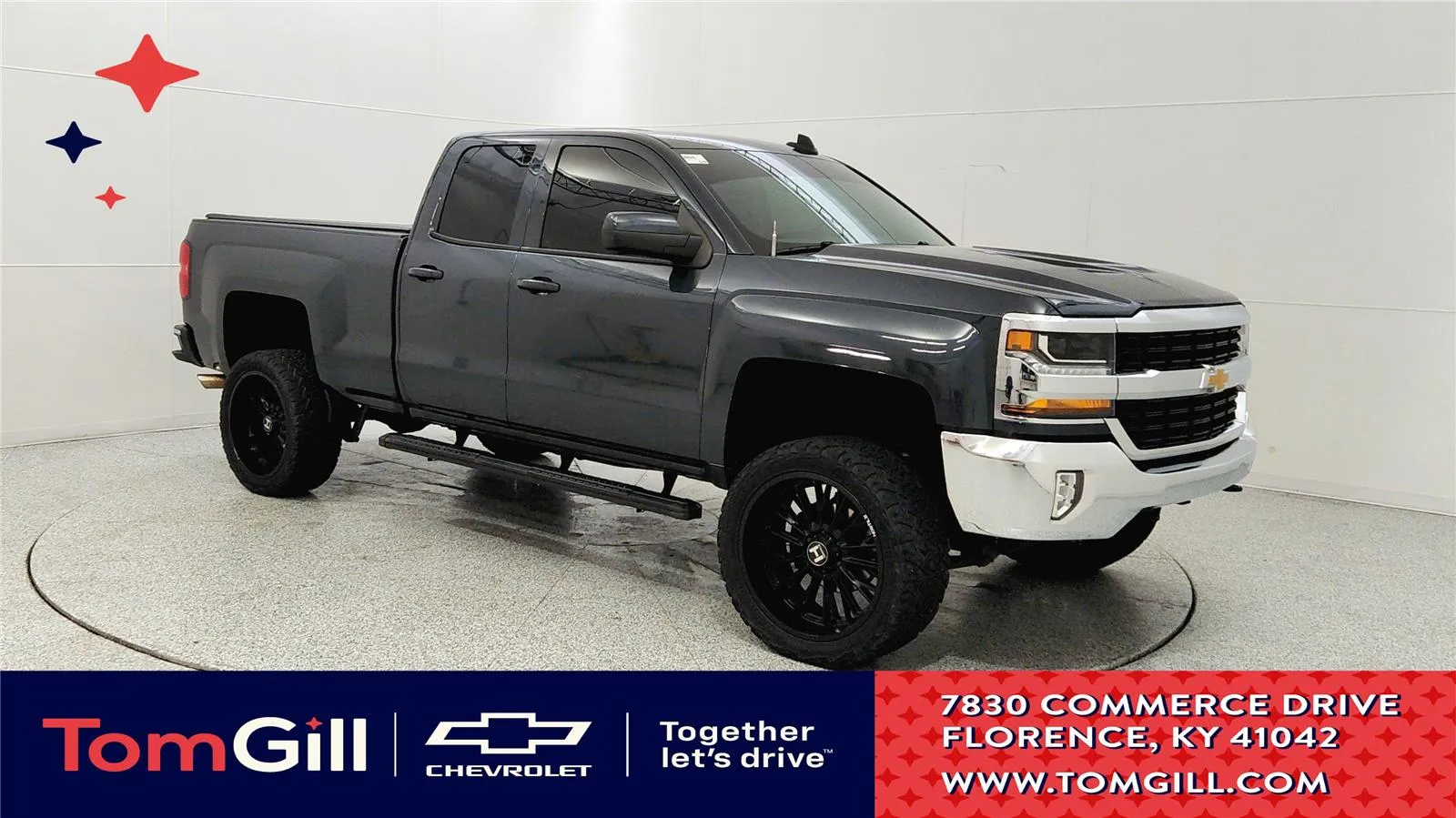 Gray 2019 Chevrolet Silverado 1500 LD LT for sale in Florence, KY