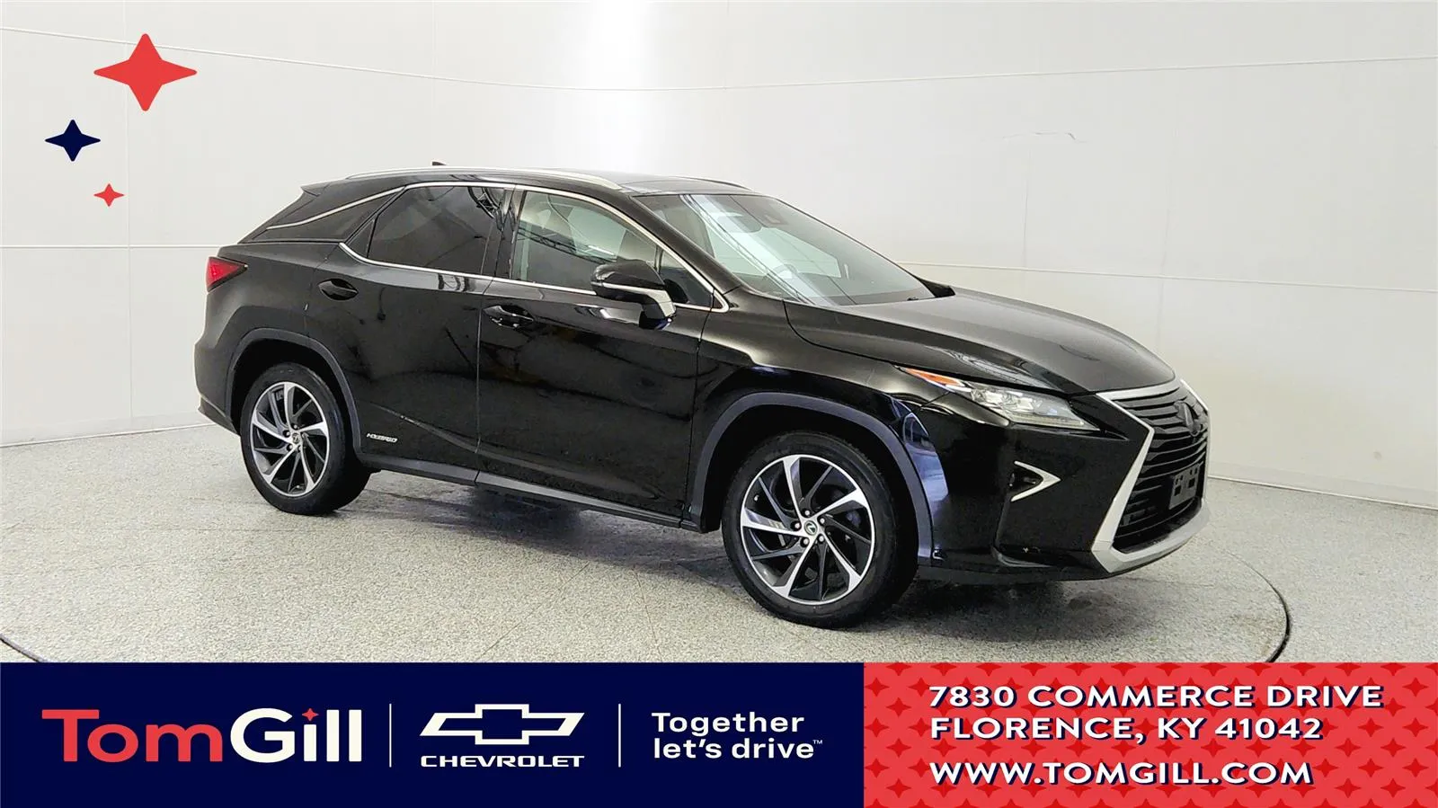 Black 2019 Lexus RX 450h for sale in Florence, KY
