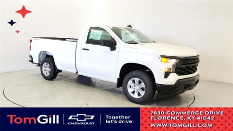 White 2026 Chevrolet Silverado 1500 Work Truck for sale in Florence, KY
