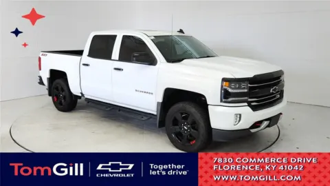 White 2017 Chevrolet Silverado 1500 LTZ for sale in Florence, KY