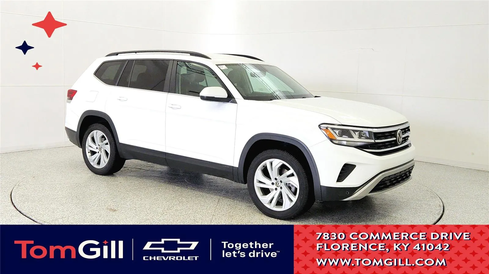 2021 Volkswagen Atlas 3.6L V6 SE w/Technology for sale in Florence, KY