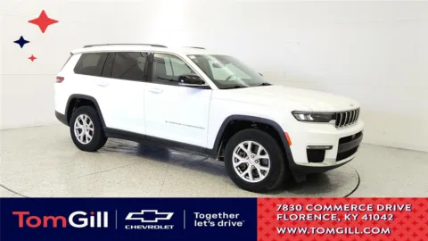 White 2022 Jeep Grand Cherokee L Limited for sale in Florence, KY