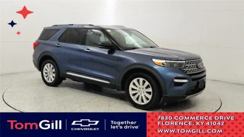 Blue 2020 Ford Explorer Limited for sale in Florence, KY