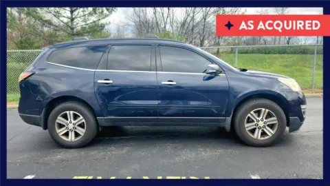 Blue 2015 Chevrolet Traverse LT for sale in Florence, KY