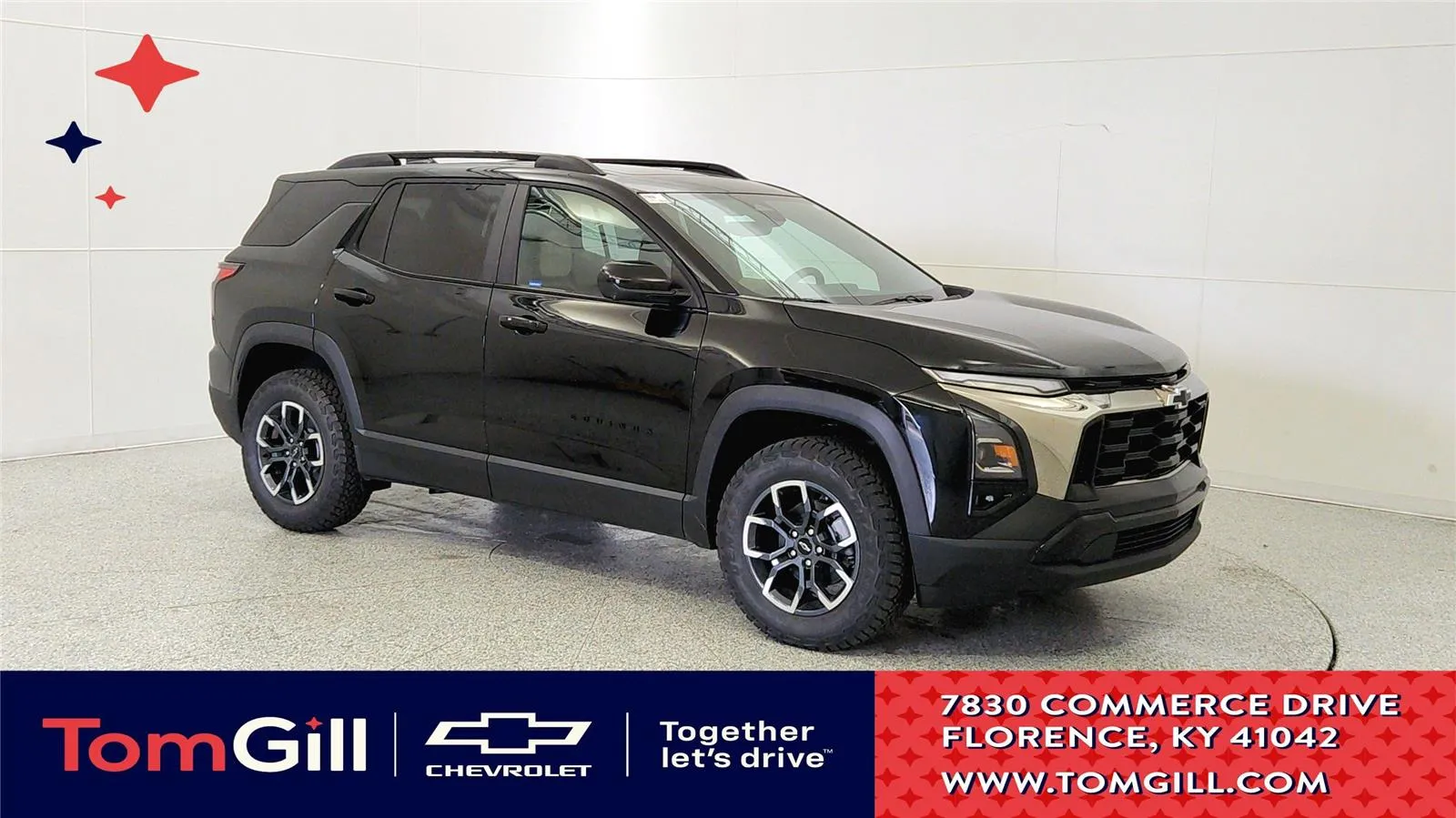Black 2026 Chevrolet Equinox AWD ACTIV for sale in Florence, KY