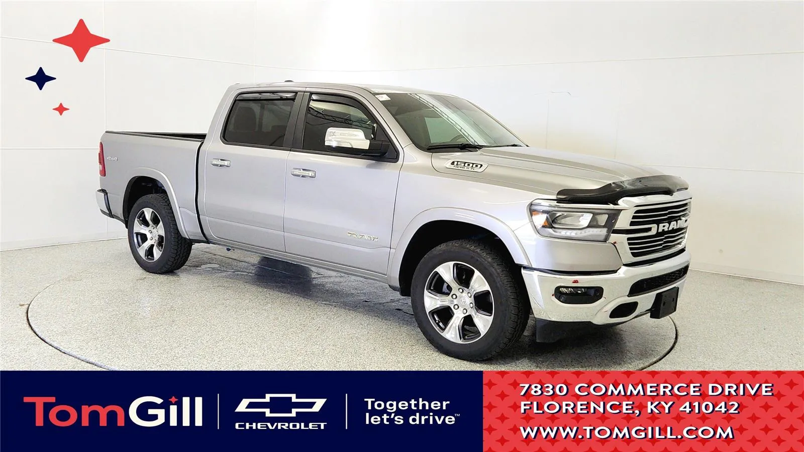 Silver 2021 Ram 1500 Laramie for sale in Florence, KY