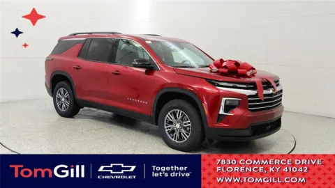 Red 2026 Chevrolet Traverse FWD LT for sale in Florence, KY