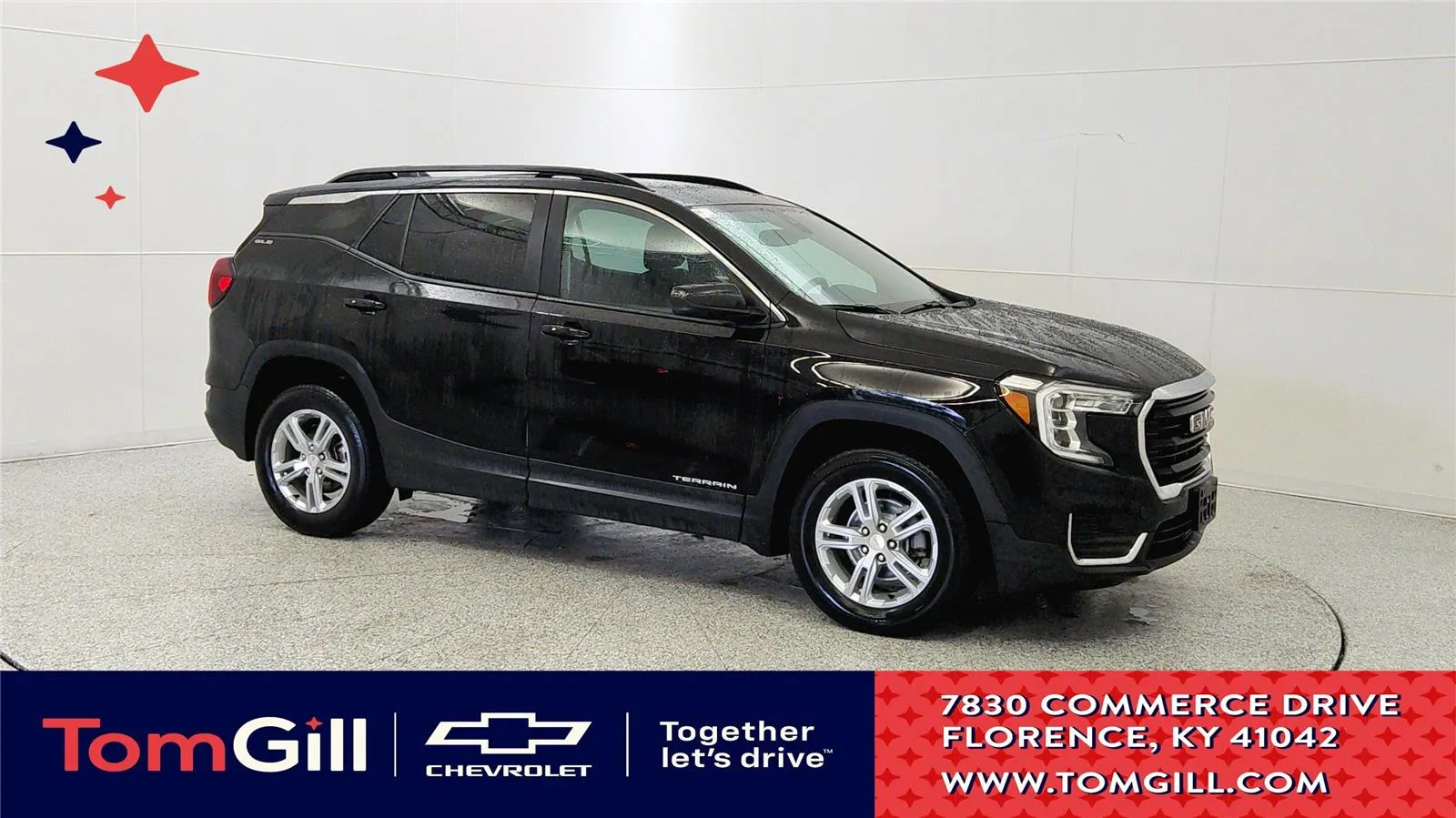 Black 2022 GMC Terrain SLE for sale in Florence, KY