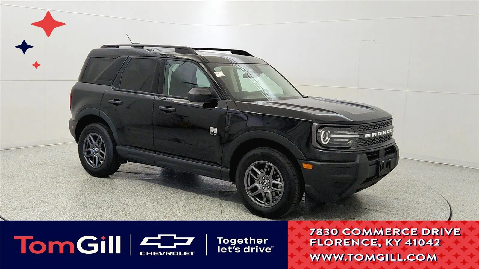 Black 2025 Ford Bronco Sport Big Bend for sale in Florence, KY