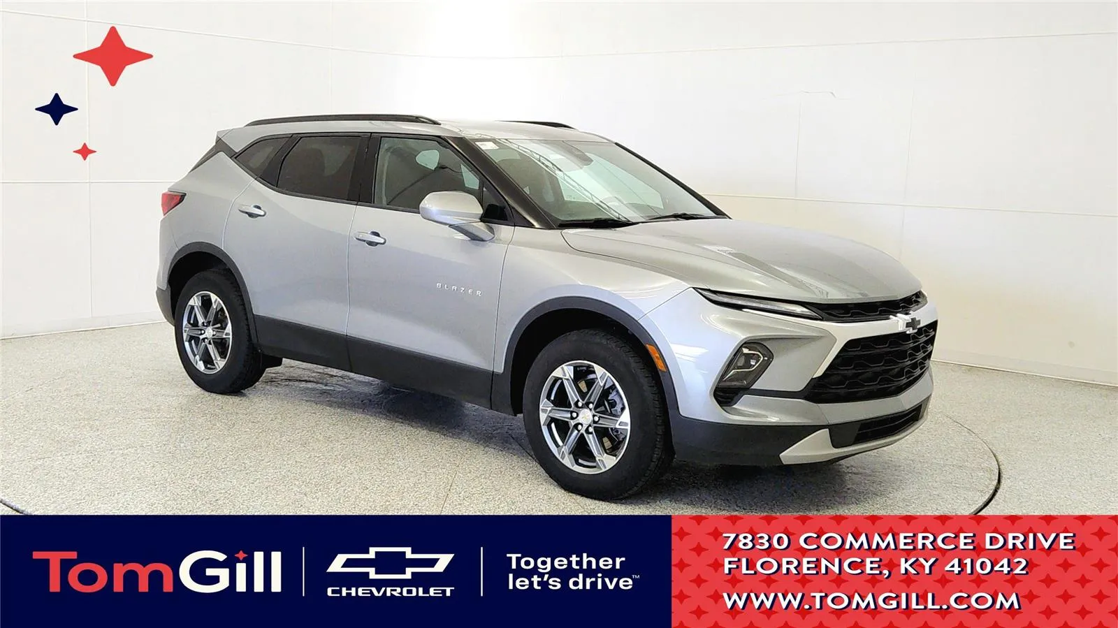Gray 2024 Chevrolet Blazer LT for sale in Florence, KY