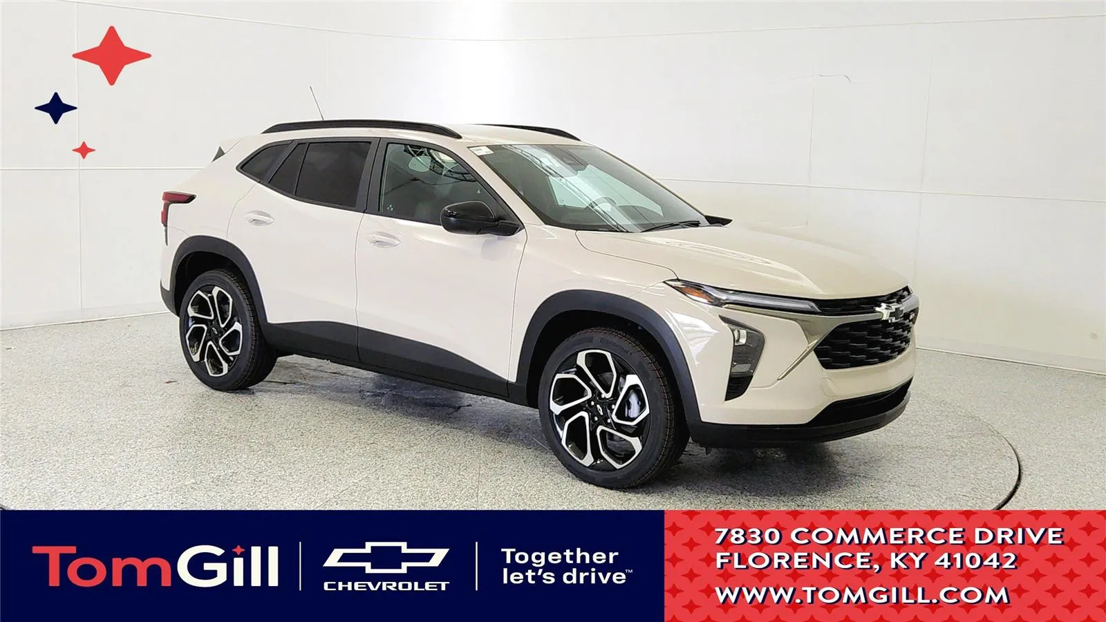 White 2026 Chevrolet Trax 2RS for sale in Florence, KY