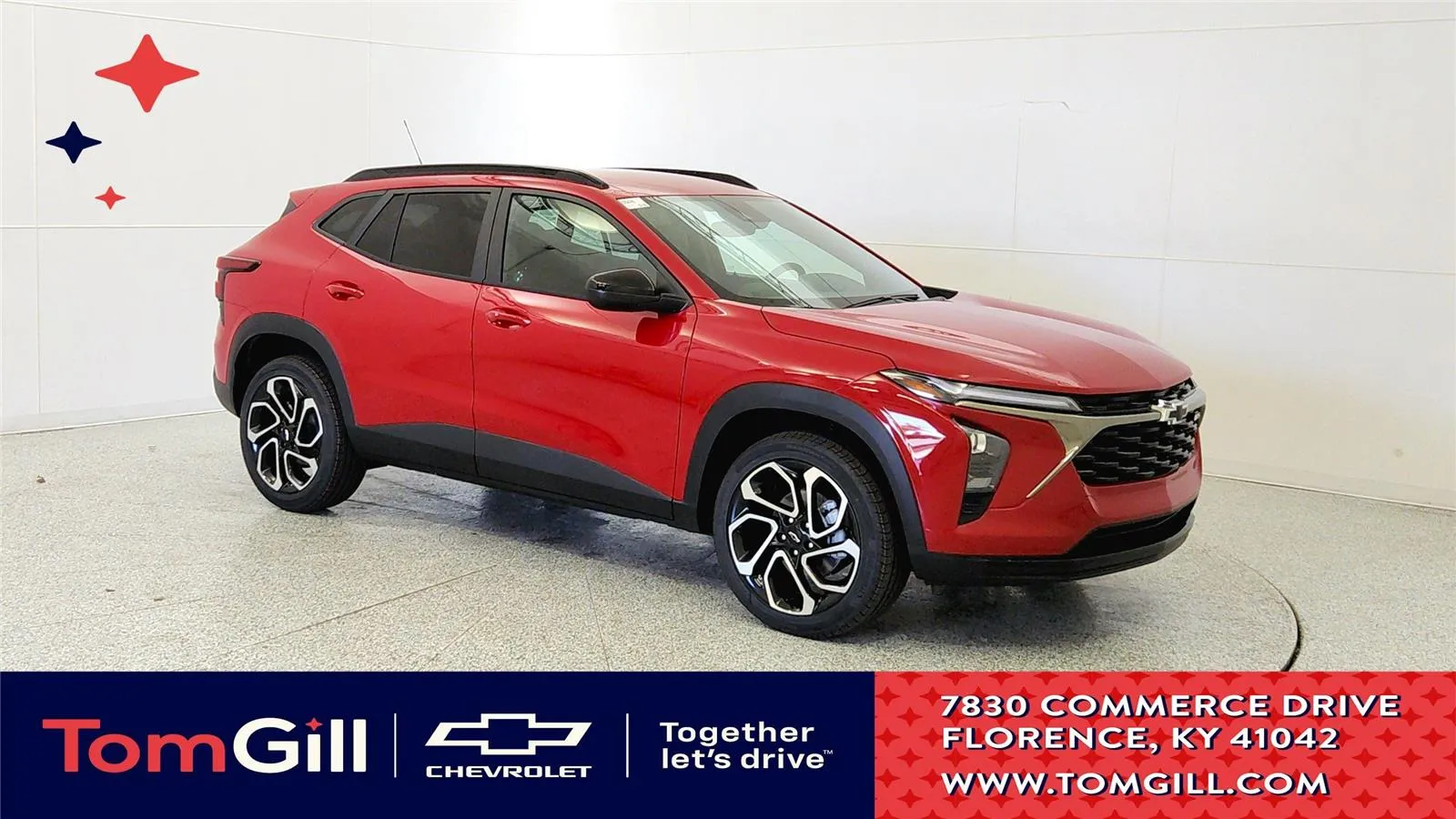 Red 2026 Chevrolet Trax 2RS for sale in Florence, KY