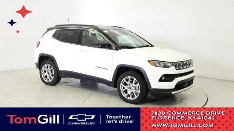White 2025 Jeep Compass Limited for sale in Florence, KY