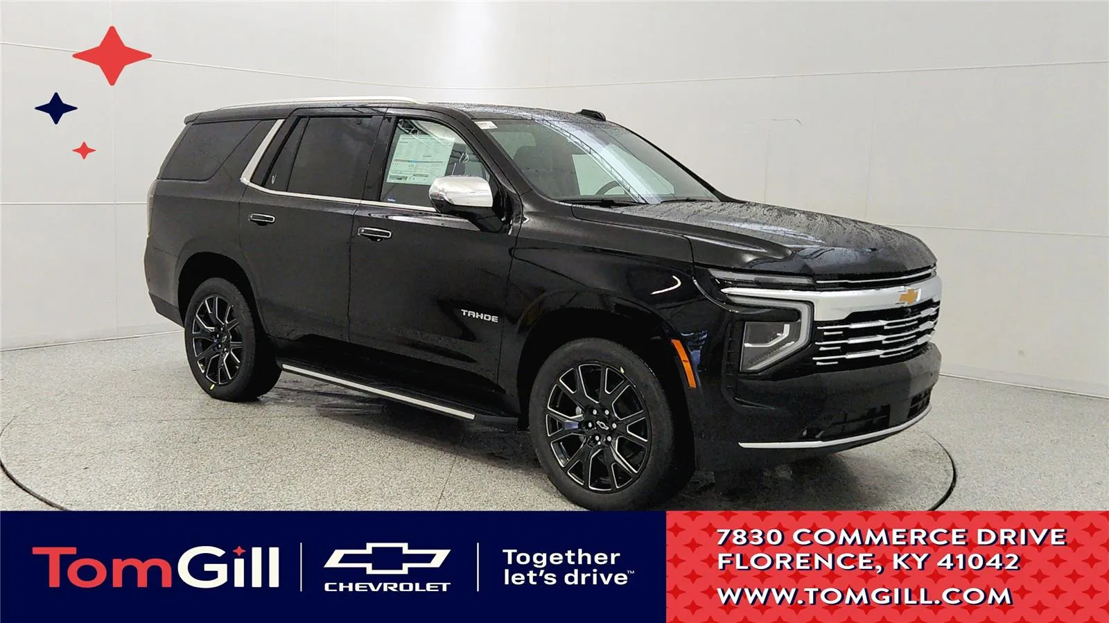 Black 2026 Chevrolet Tahoe Premier for sale in Florence, KY