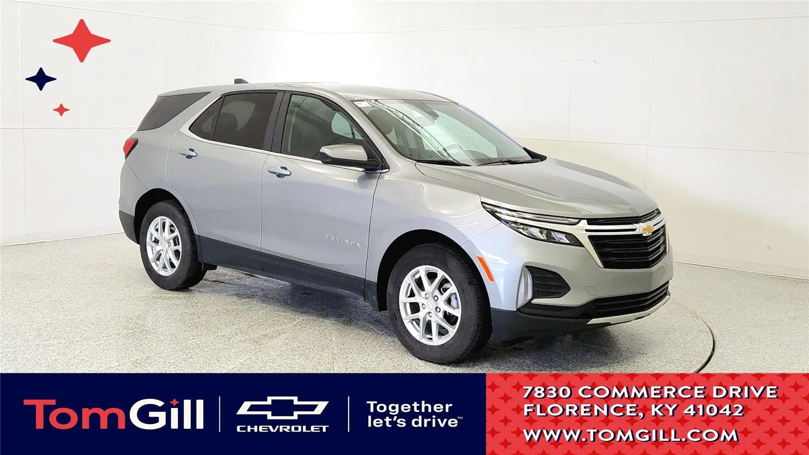 Gray 2024 Chevrolet Equinox LT for sale in Florence, KY