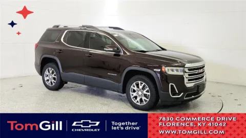 Red 2021 GMC Acadia SLT for sale in Florence, KY