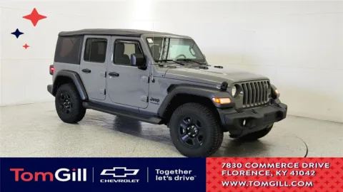 Gray 2022 Jeep Wrangler Unlimited Sport for sale in Florence, KY