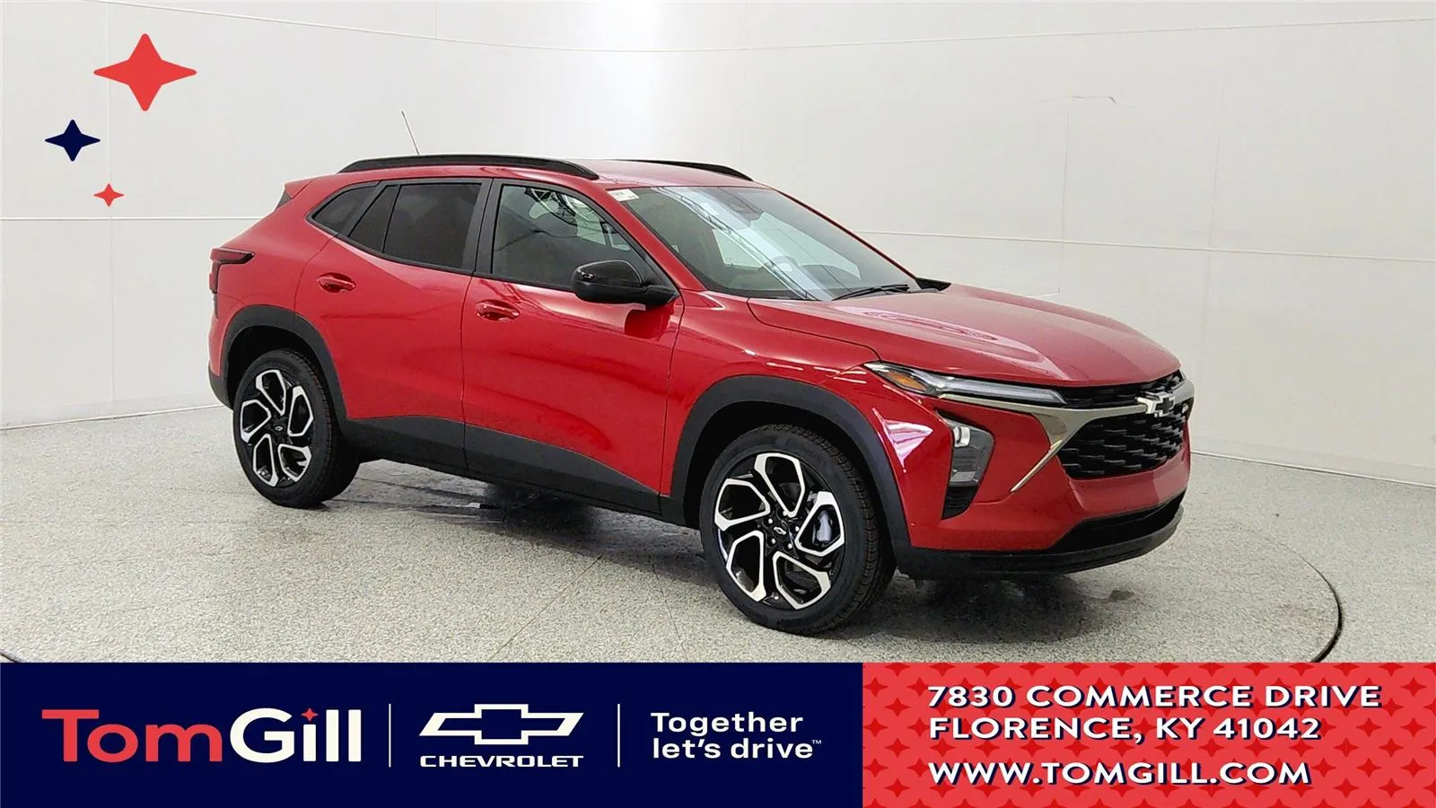 Red 2026 Chevrolet Trax 2RS for sale in Florence, KY