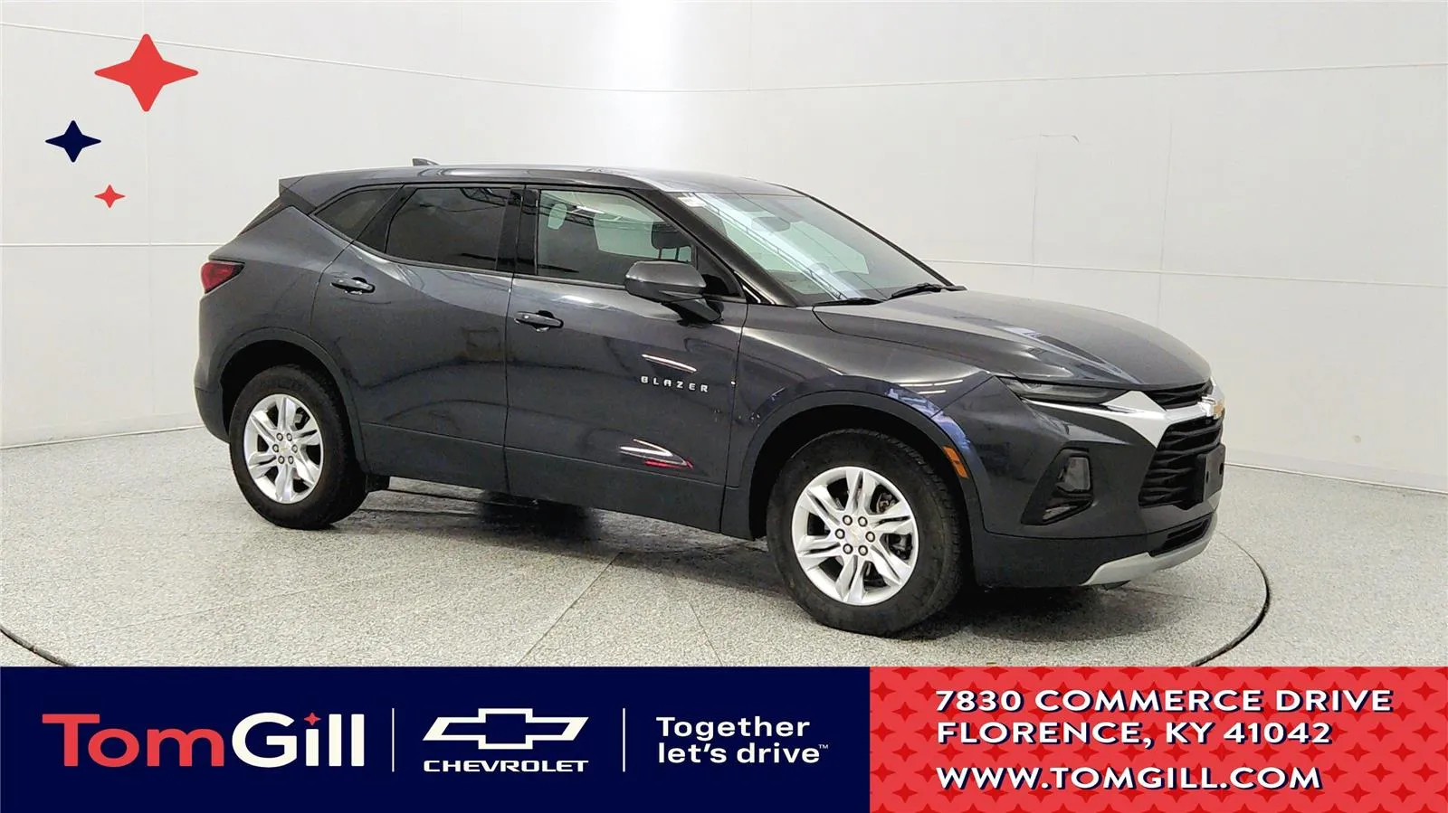 Blue 2021 Chevrolet Blazer LT for sale in Florence, KY