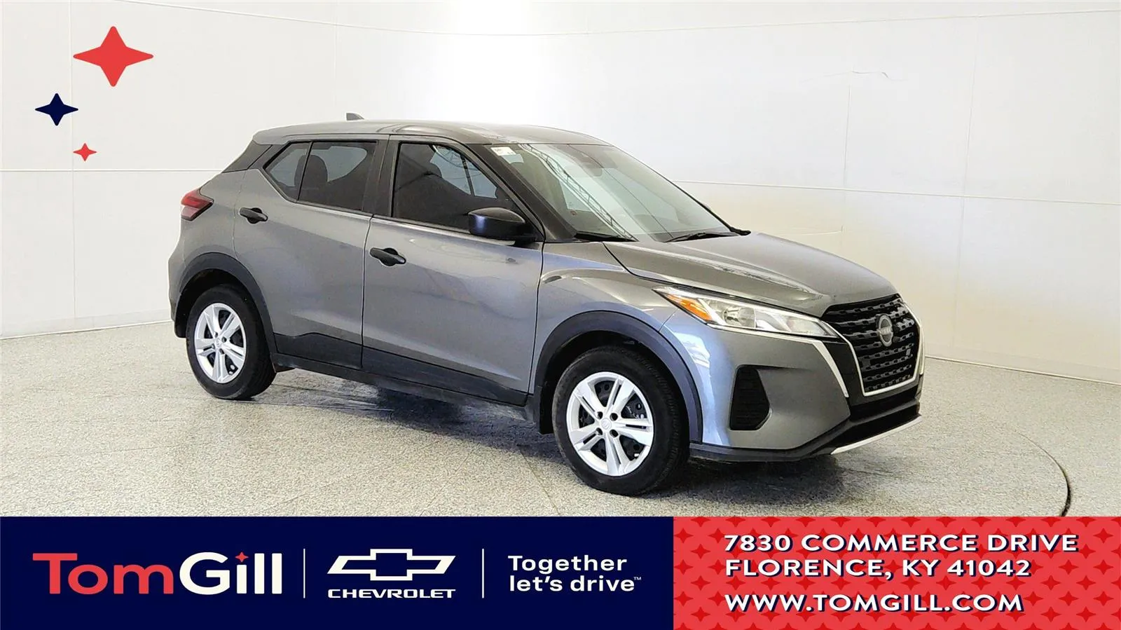 Gray 2025 Nissan Kicks Play S for sale in Florence, KY
