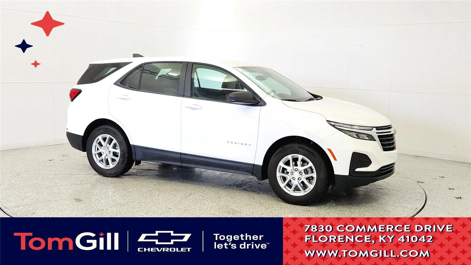 White 2024 Chevrolet Equinox LS for sale in Florence, KY