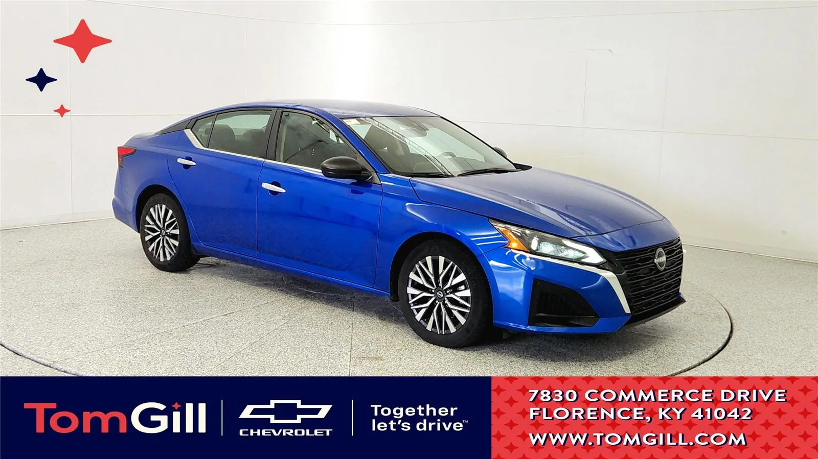 Blue 2025 Nissan Altima SV for sale in Florence, KY