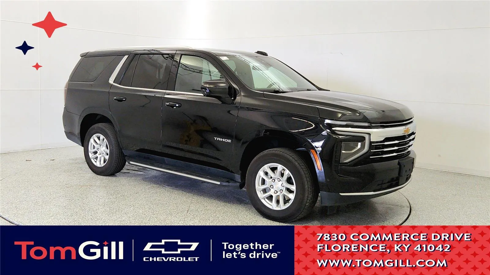 Black 2025 Chevrolet Tahoe LT for sale in Florence, KY