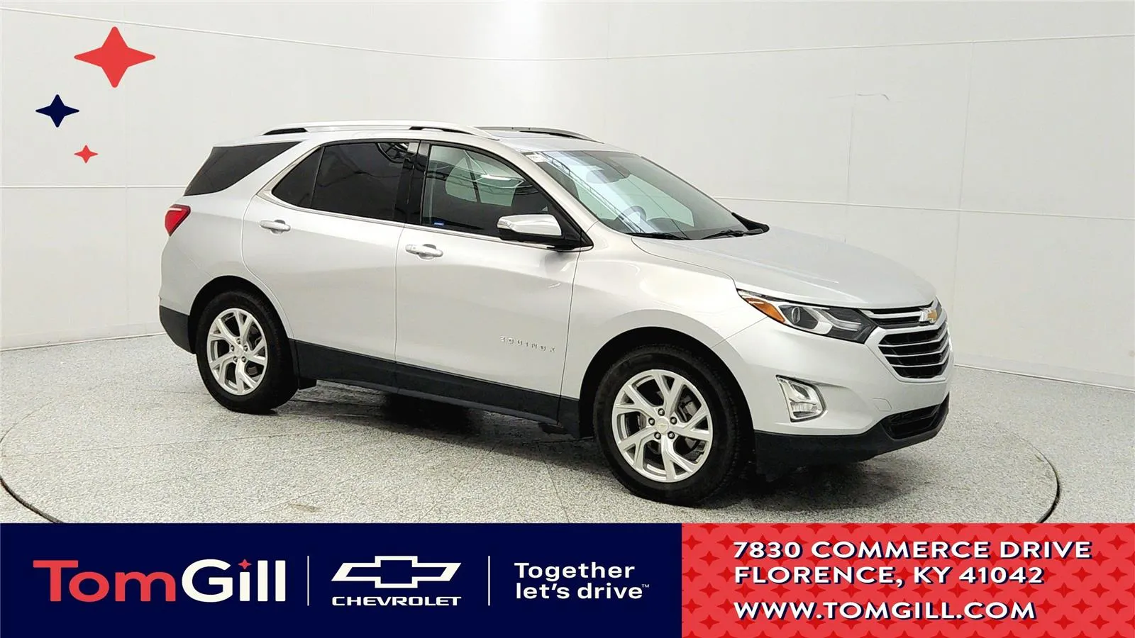 Silver 2021 Chevrolet Equinox Premier for sale in Florence, KY