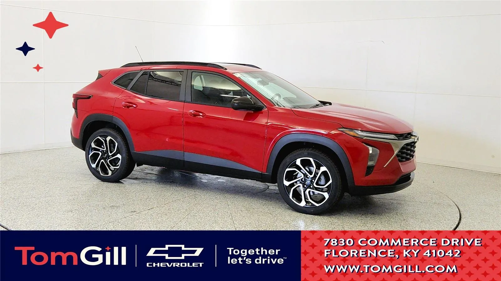 Red 2026 Chevrolet Trax 2RS for sale in Florence, KY