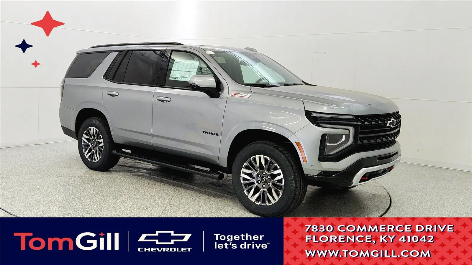 Gray 2026 Chevrolet Tahoe Z71 for sale in Florence, KY
