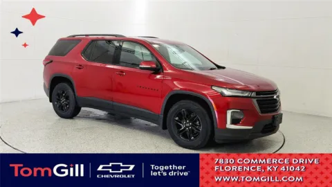 Red 2023 Chevrolet Traverse LT Cloth for sale in Florence, KY