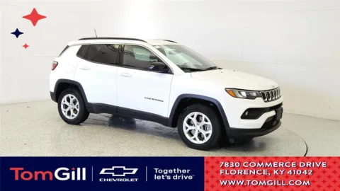 White 2024 Jeep Compass Latitude for sale in Florence, KY