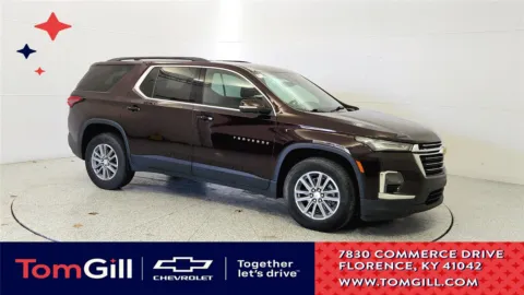 Black 2022 Chevrolet Traverse LT Cloth for sale in Florence, KY